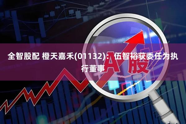全智股配 橙天嘉禾(01132)：伍智裕获委任为执行董事
