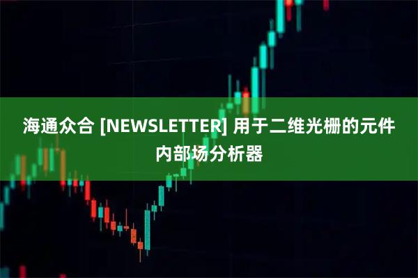 海通众合 [NEWSLETTER] 用于二维光栅的元件内部场分析器